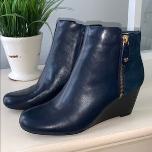 Isaac Mizrahi Live! Leather & Suede Ankle Boots